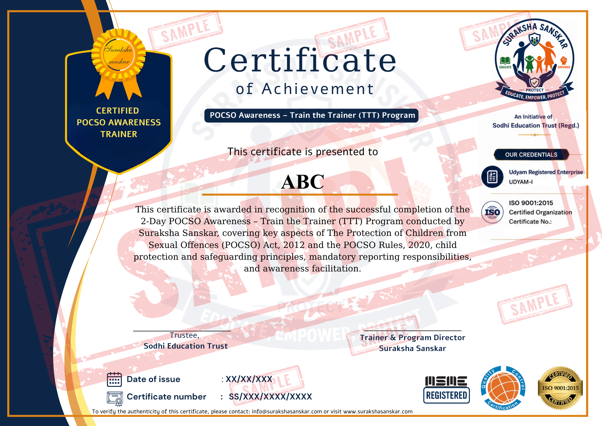 pocso-awareness-train-the-trainer – Suraksha sanskar